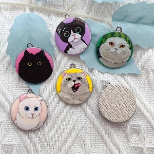 10 個漫画動物猫エナメルジュエリー作りかわいいぶら下げイヤ - Jewelry Making Supplies のレビューと価格