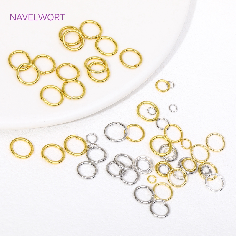 14 18K/18 18K ゴールドメッキスプリットリングオ - Jewelry Making Kit For Beginners のレビューと価格