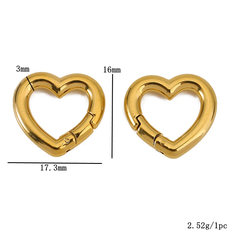 2 個ステンレス鋼クラスプハートラウンドリングロブスタークラ - Jewelry Making Kit For Beginners のレビューと価格