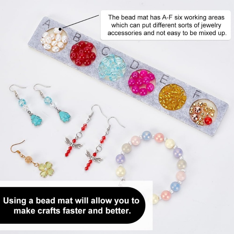 ジュエリー作り用ビーズデザイントレイ,ビーズボード,ビーズマ - Jewelry Making Board のレビューと価格