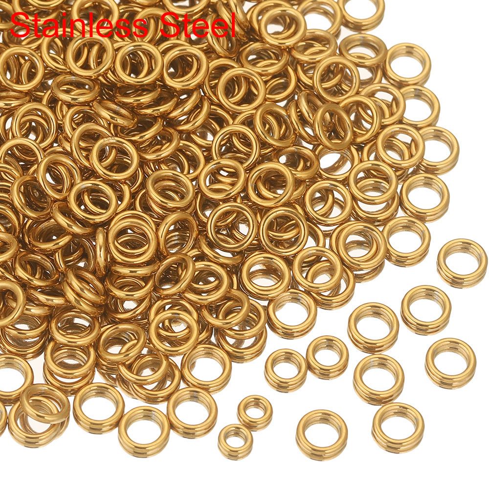 ステンレス鋼クローズドジャンプリング、スプリットリング、太い - Jewelry Making Ring Tool のレビューと価格