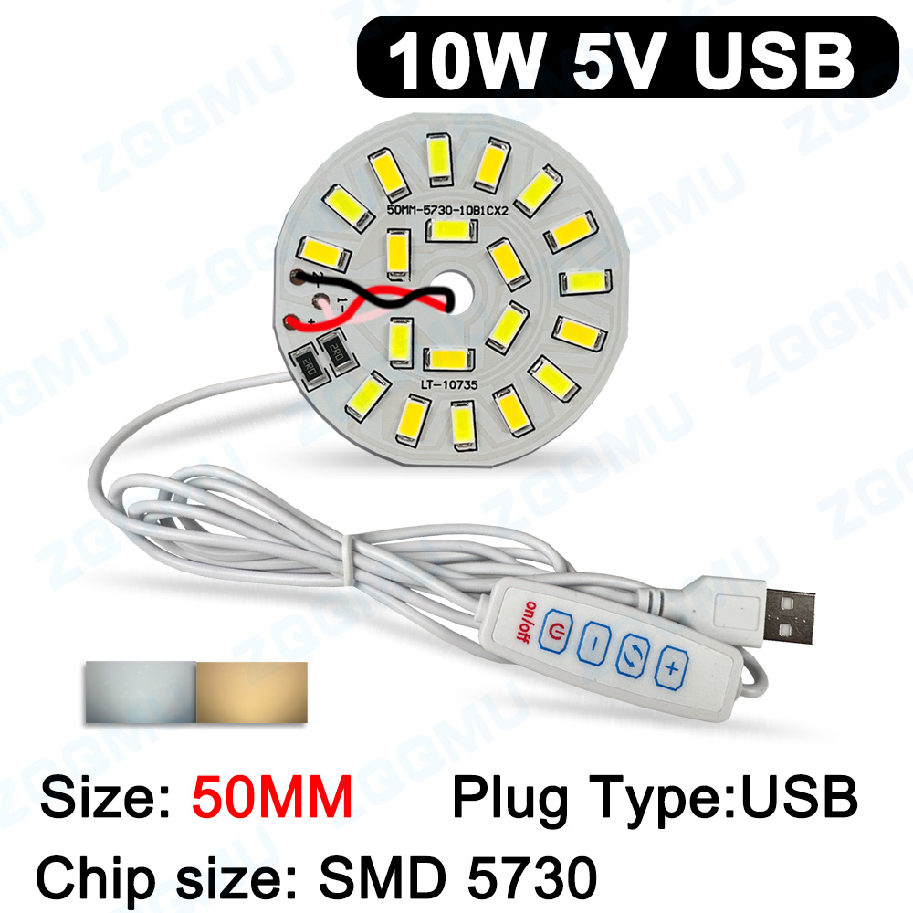 USB LED ライトボード DC5V 3 ワット 6 ワッ - Jewelry Making Board のレビューと価格