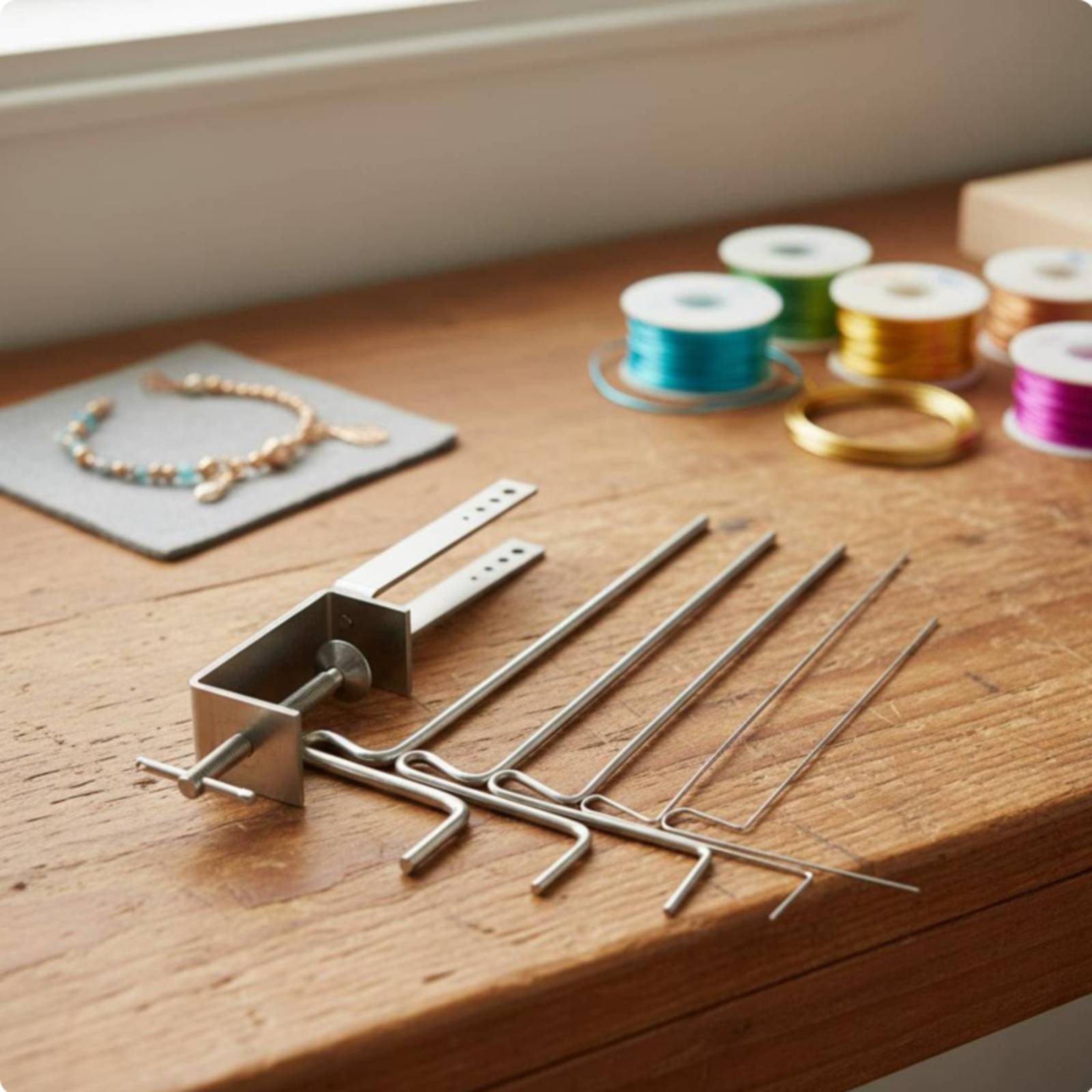 ステップワイヤー ループロッド 頑丈な金属構造 ジュエリーワ - Jewelry Making Ring Tool のレビューと価格