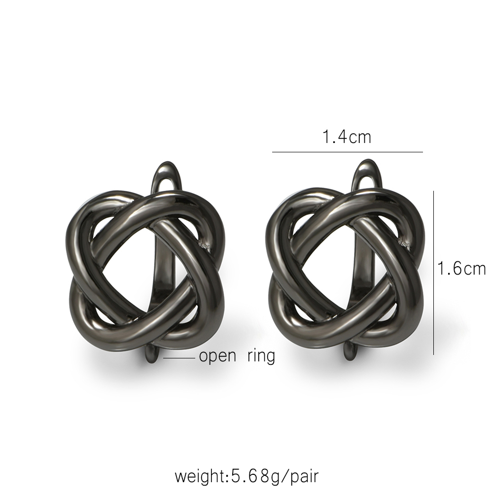 YANASI 1 ペアガンブラック真鍮イヤリングフック DI - Jewelry Making Supplies のレビューと価格