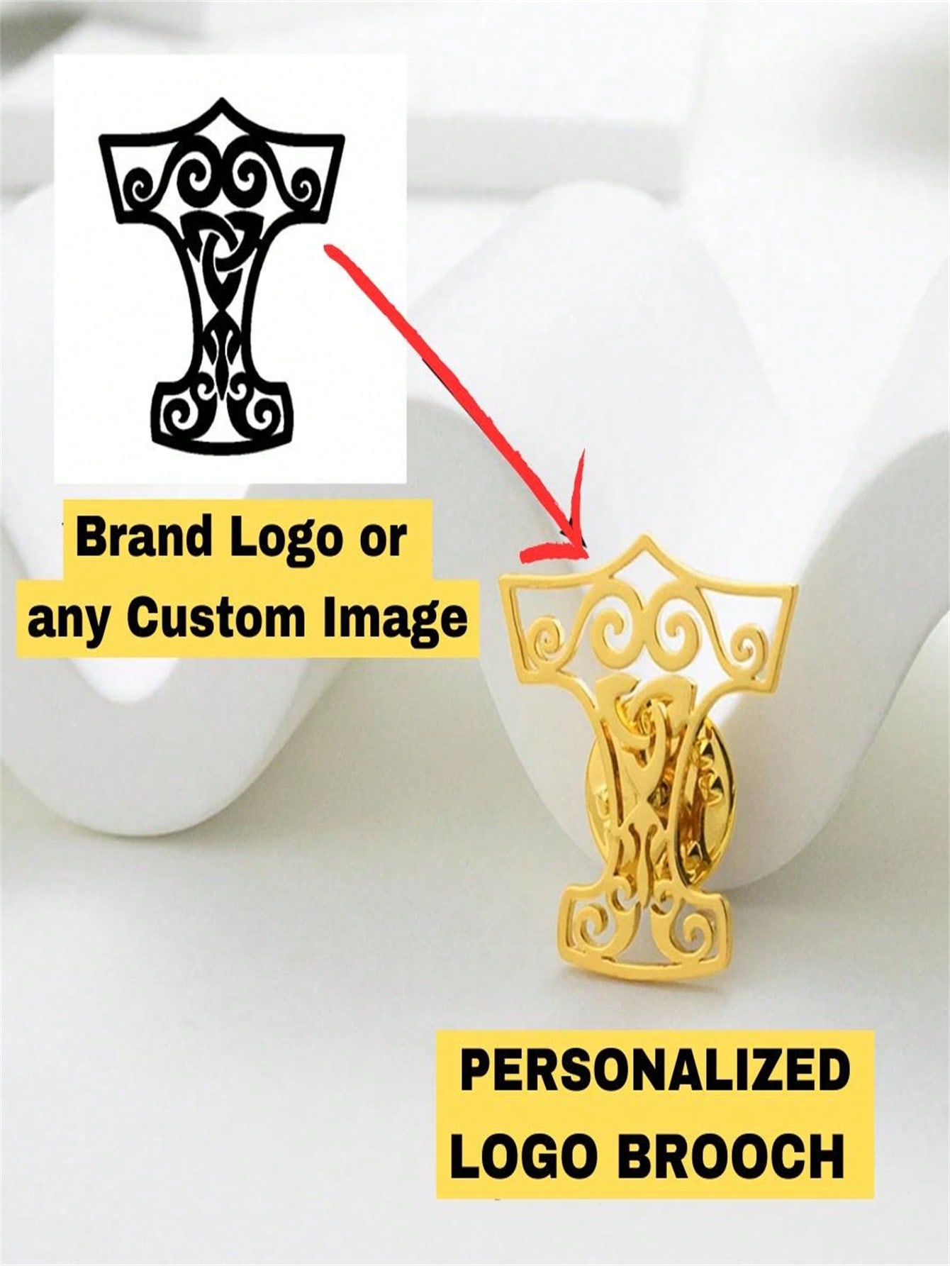 パーソナライズされたカスタムブローチ、卒業生用ブローチ、ステ - Jewelry Making Board のレビューと価格