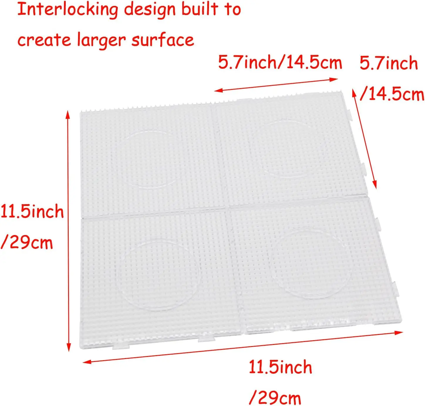 大きなヒューズビーズボード,フープボードキット,アイロン紙, - Jewelry Making Board のレビューと価格
