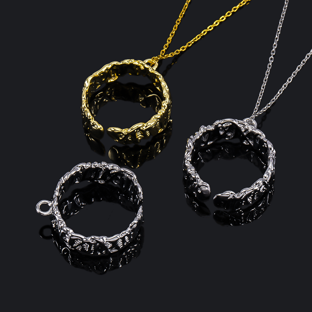 2個入り 金メッキ 不規則 オープン スプリットリング ハン - Jewelry Making Ring Tool のレビューと価格