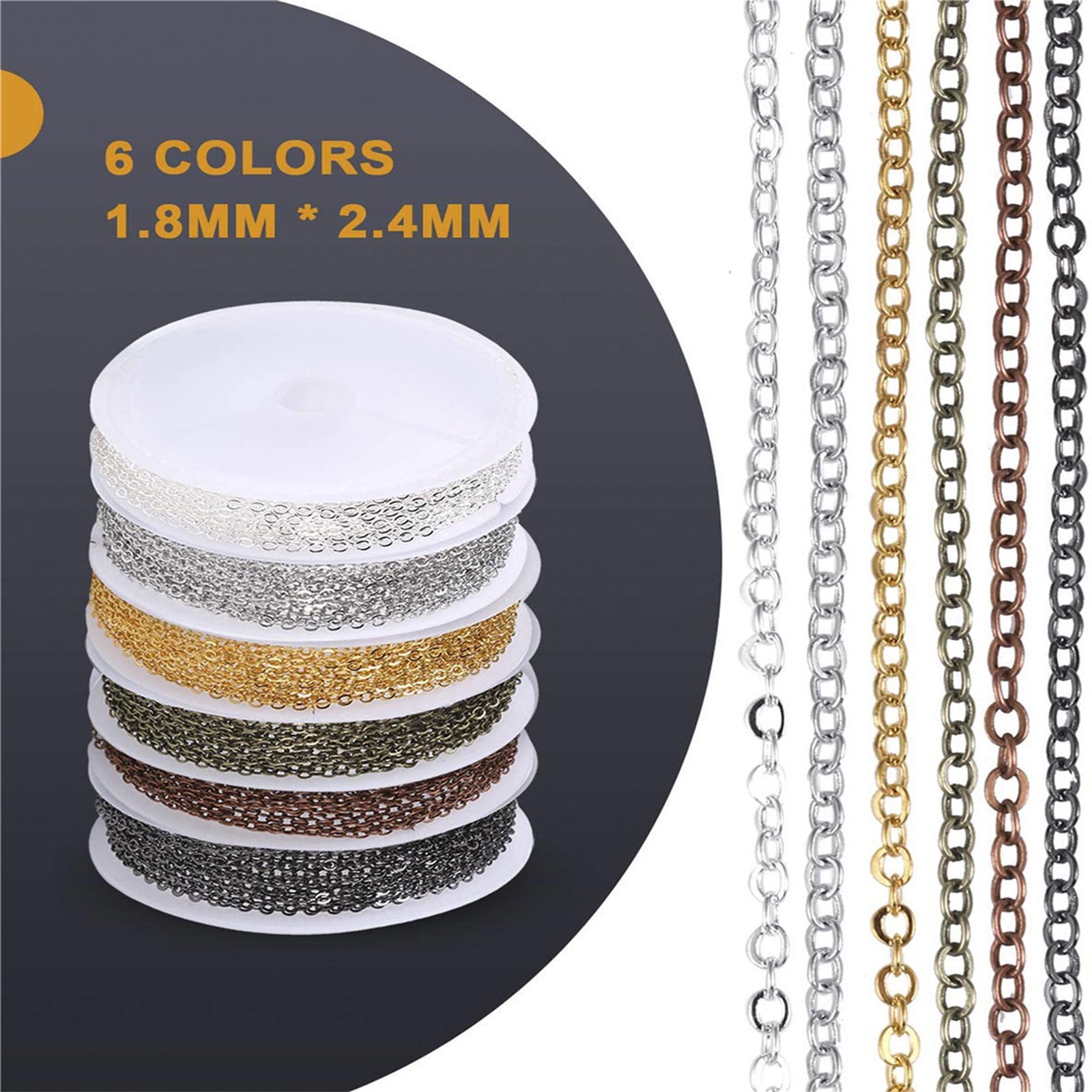 6ロールケーブルチェーンリンクロブスタークラスプ180個のジ - Chain Roll Cable のレビューと価格