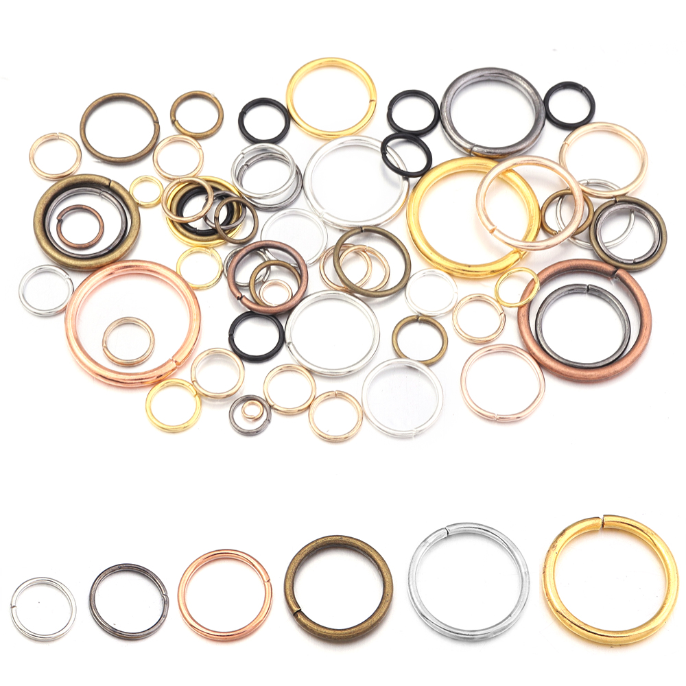 50-200 ピース/ロット 3-20 ミリメートルシングル - Jewelry Making Kit For Beginners のレビューと価格