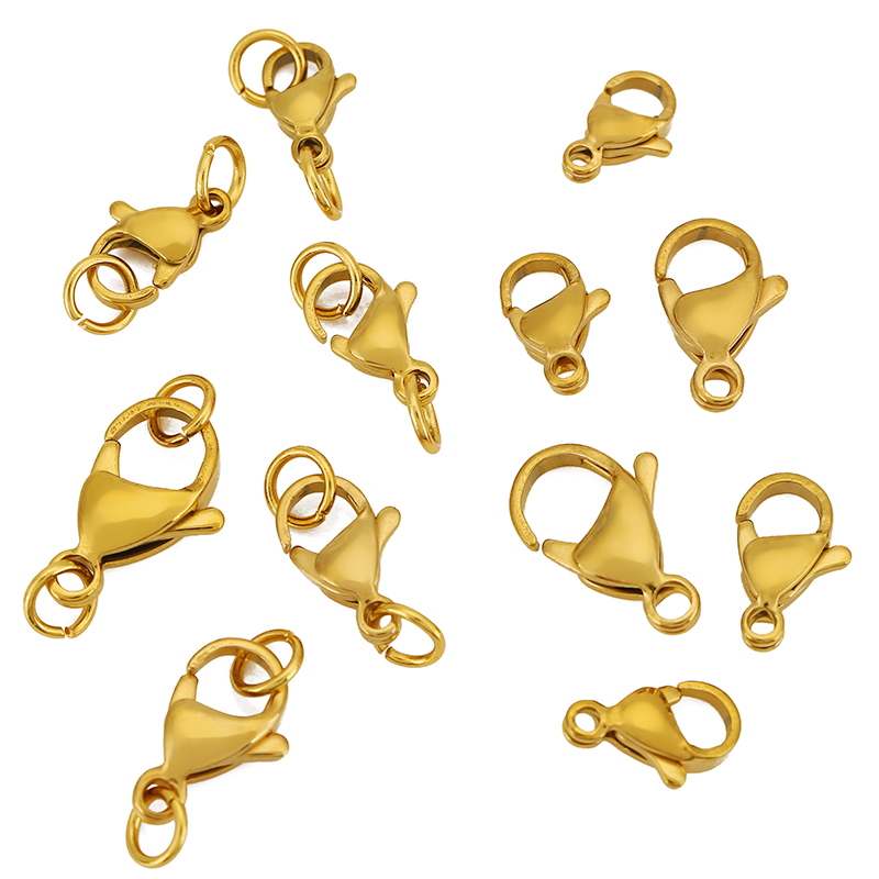 20個のステンレス製ロブスタークラスプ、ジャンプリング付きコ - Jewelry Making Ring Tool のレビューと価格