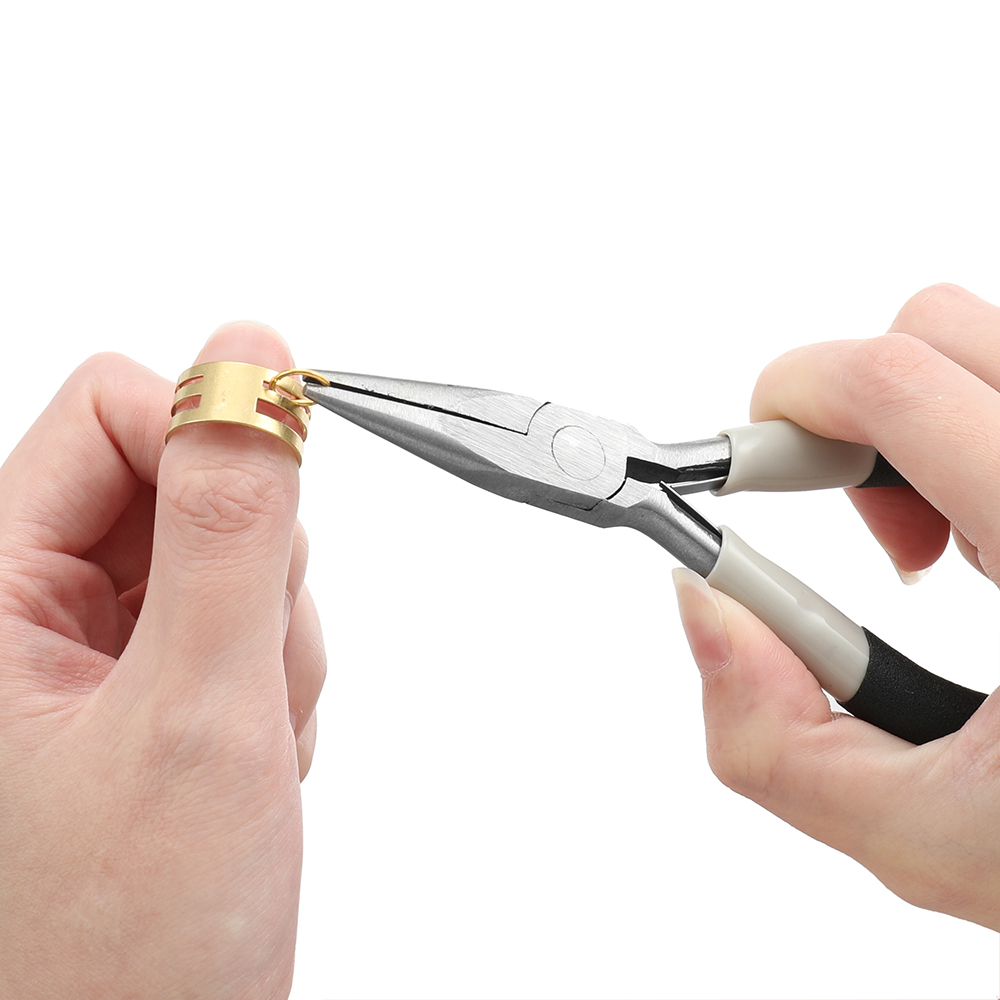 日曜大工のペンチ,丸い先端の針,斜めのペンチ,修理ツール用品 - Jewelry Making Kit For Beginners のレビューと価格